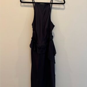 3.1 Phillip Lim Navy Strappy 100% Silk Dress